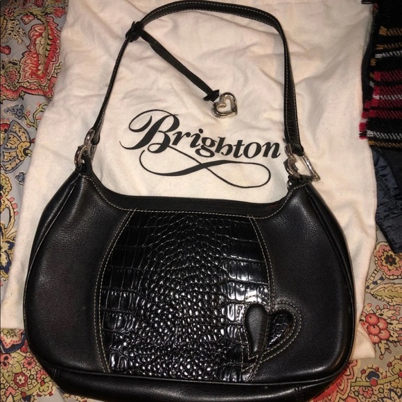 Brighton Black Leather Purse - Picture 1 of 3